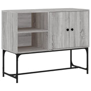Credenza | Madia | Buffet da pranzo | Armadio da pranzo Grigio Sonoma 100x40x79,5 cm in Legno Multistrato