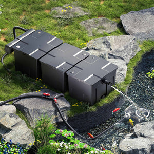 set per laghetti filtro 90000l chiarificatore 36W pompa NEO10000 80W