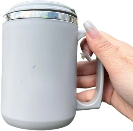 Deksel in acciaio inossidabile per bambini e bambine 304 per tazza da caffè contenitore acqua per uso domestico - 304 bianco 450ml