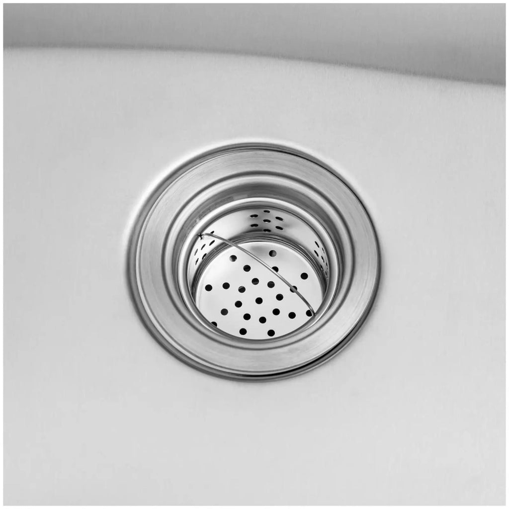 Lavello professionale in acciaio inox con 2 vasche 180 x 70 x 97 cm acciaio inox argento 14_0009568