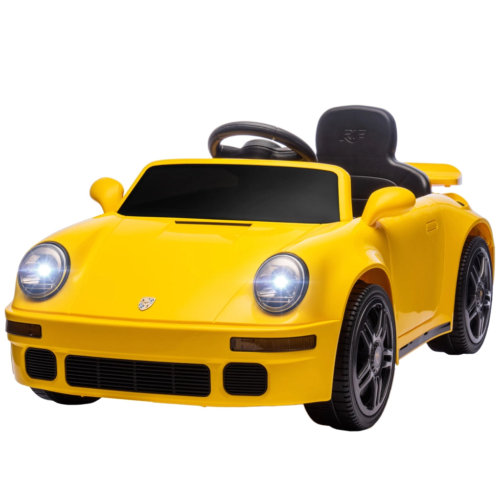 Auto elettrica bambini ¨C zephmum ¨C giallo 103x55x44 cm