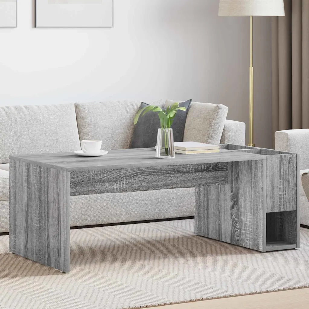 Tavolino da salotto Grigio Sonoma 101,5 x 50 x 37 cm 891197