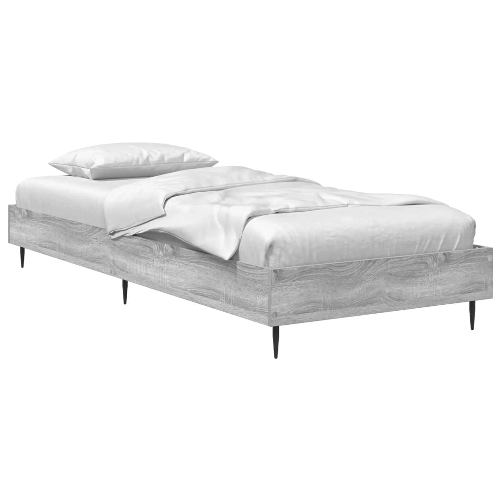 Struttura del letto Sonoma grigio 80 x 200 cm 8009052