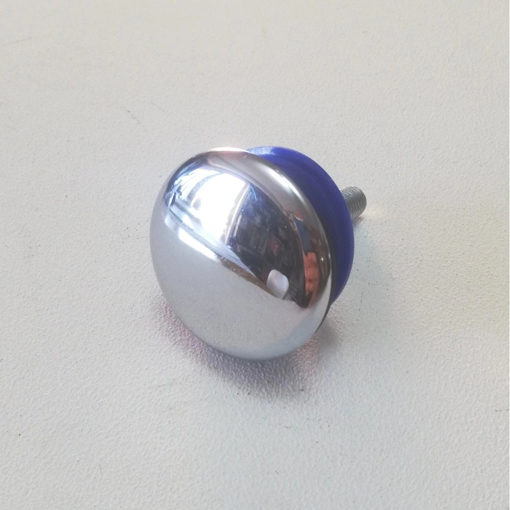 Tappo copriforo 47mm per lavabo bidet in ottone cromato