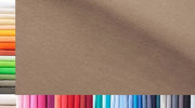 Manchetstof XXL per metro | doppio: 75 cm largo | singolo: 150 cm largo | colore: 17 beige scuro | 1 m lungo | 96% cotone, 4% elastan | prezzo base per metro quadrato: € 10,66