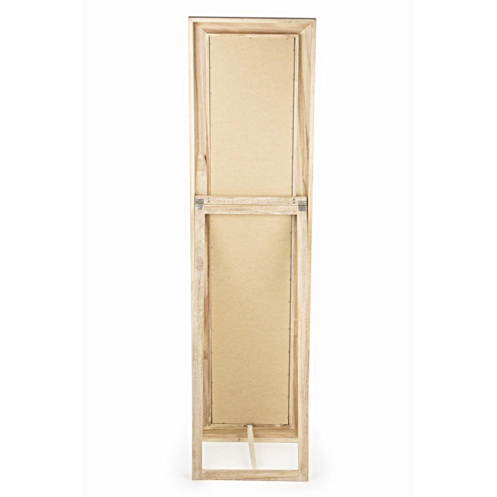 Specchio Rettangolare Legno Naturale Moderno da Interno - YOUNG