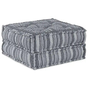 vidaXL Cuscino Grigio 70 x 70 x 36 cm Poliestere