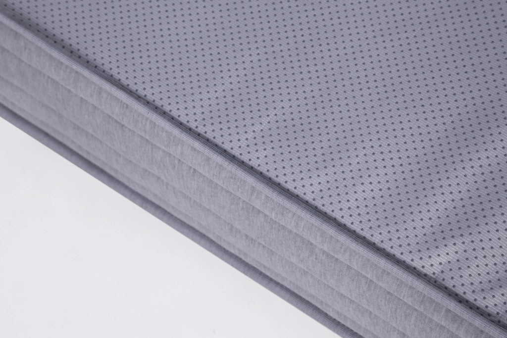 Materasso a molle 90x200 cm spesso 20 cm ergonomico in tessuto e metallo; bianco