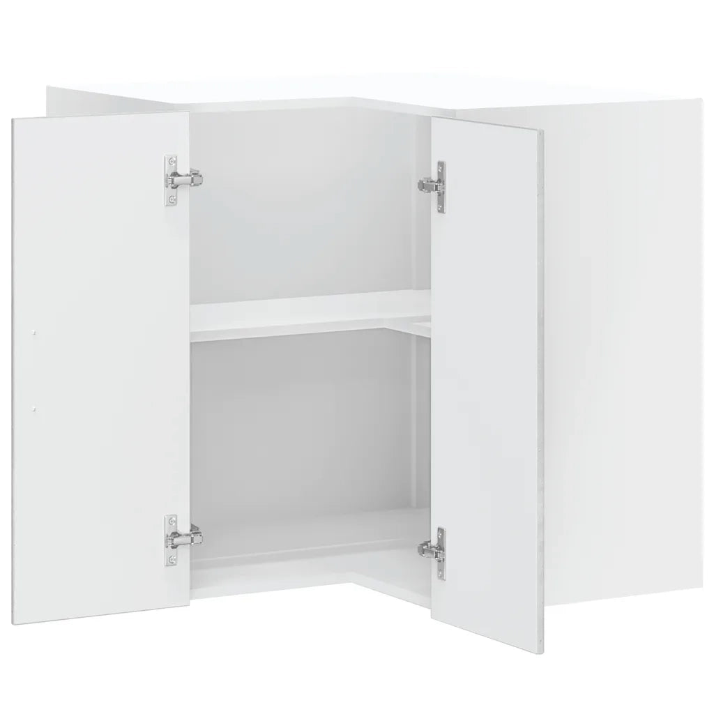 Pensile da Cucina ad Angolo Kalmar Grigio Cemento in Truciolato 853621