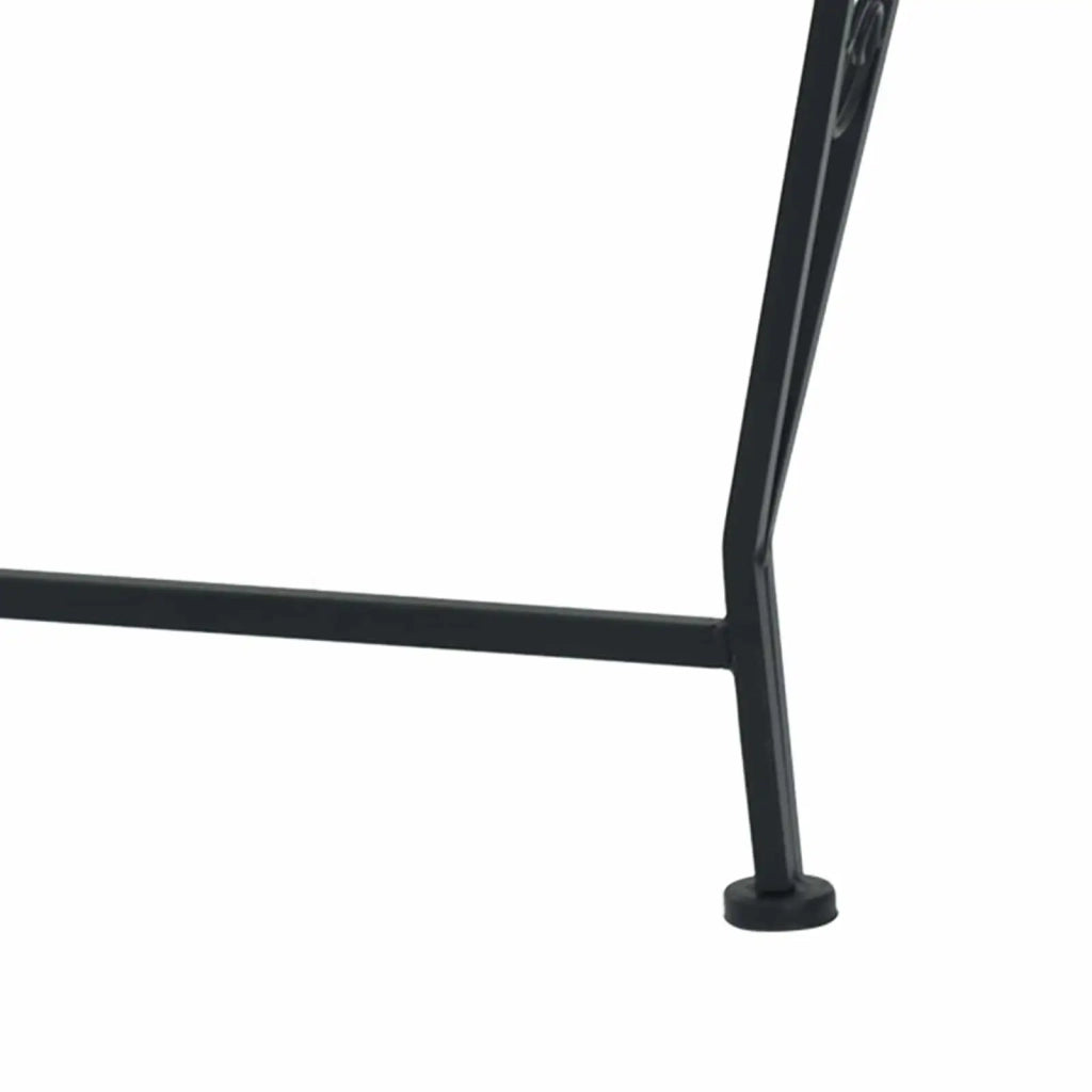Panchina per Alberi Ø 160 x 89 cm Acciaio Nero Rotondo 42029499