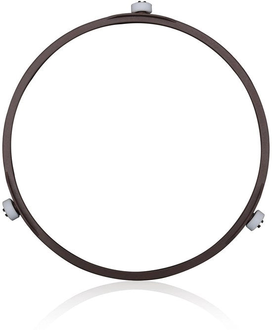 Tavolo di Rotazione 17,8cm - Sostituzione per Piastra Vetrata - Supporto Magnetron - Plastica - Affidabile - Altezza del Cavo 1,4cm - Anello Magnetron