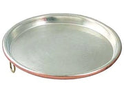 TEGLIA IN RAME STAGNATO PER FARINATA  cm.36x2h.
