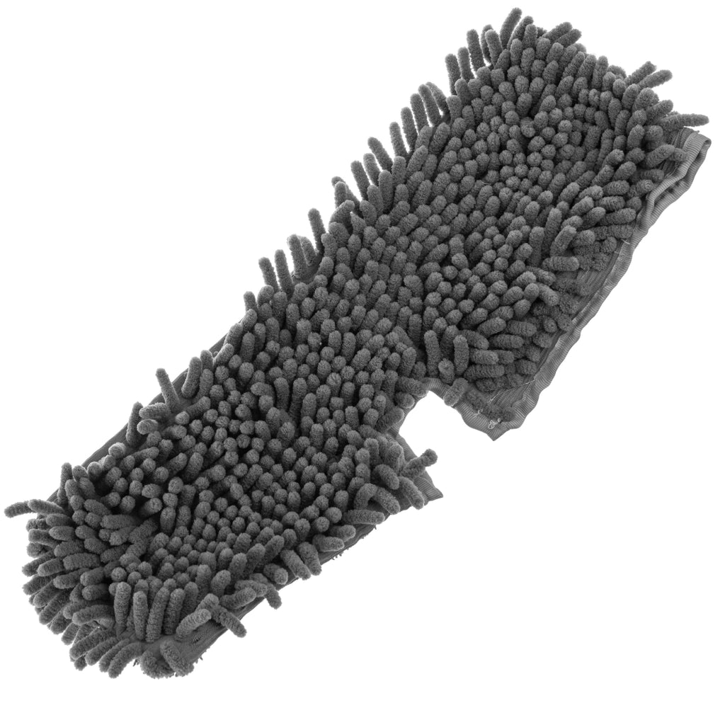 Ricambio per mocio piatto KADAX, testina in microfibra, piatto, 42x14 cm
