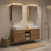Set di mobili per il bagno 5 pcs Rovere Artigianale 3406838