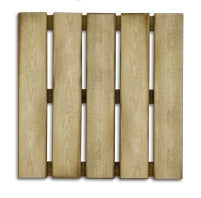 Confezione 4 Pz Mattonella Zigrinata 50X50 7 List. Sp Mm 28 Sl
