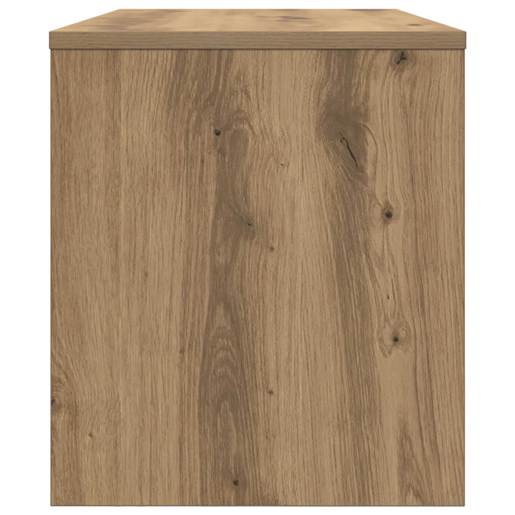 Mobile TV-Credenza per TV Rovere artigianale 80 x 35 x 40 cm Legno multistrato