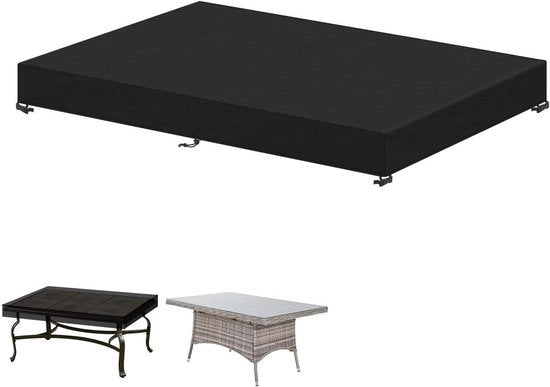 Copertura per tavolo 420D Oxford - Impermeabile e Resistente al Vento - 150x90x15cm - Antimuffa UV