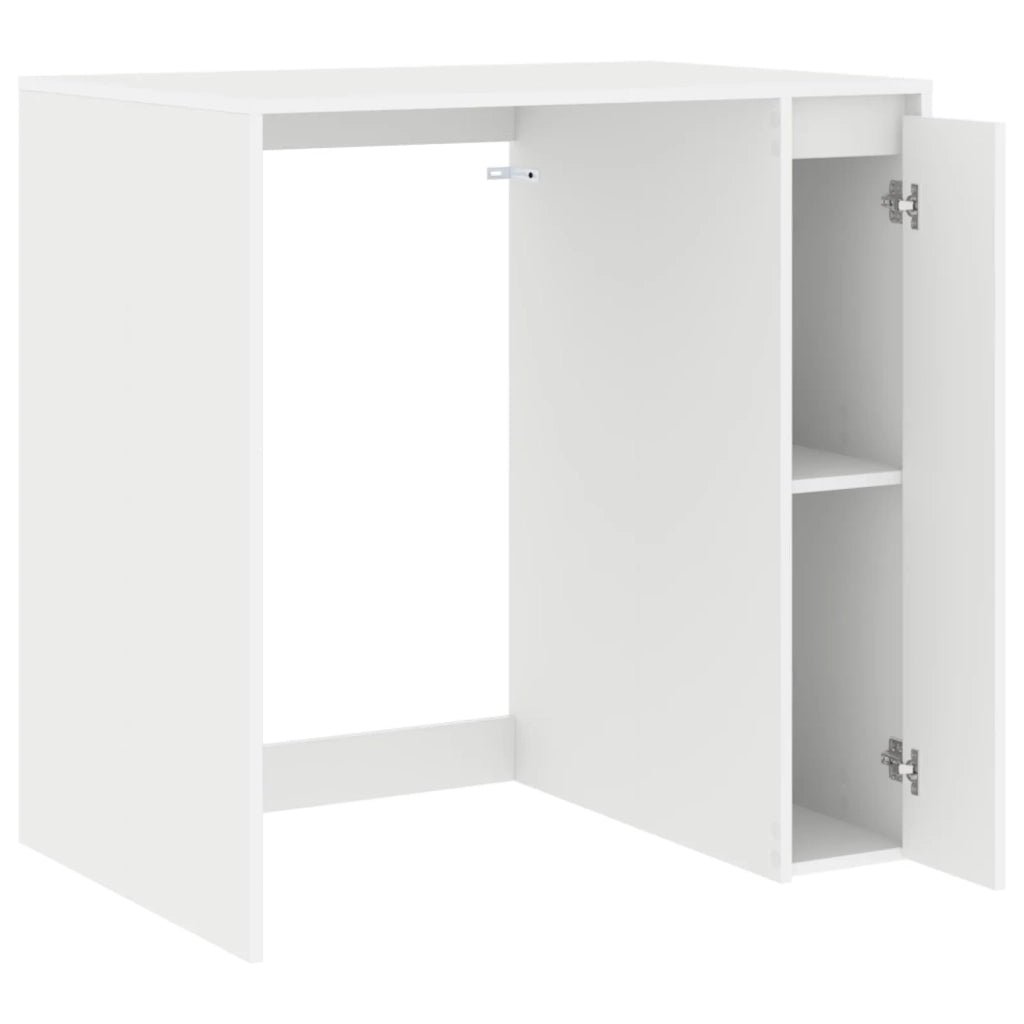 Mobiletto per lavatrice con porta Bianco 87 x 60 x 89 cm 8006800