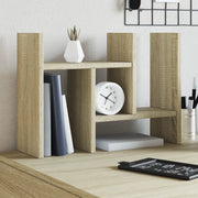 Organizer Scrivania Rovere Sonoma 34,5x15,5x35,5 cm Multistrato 848054