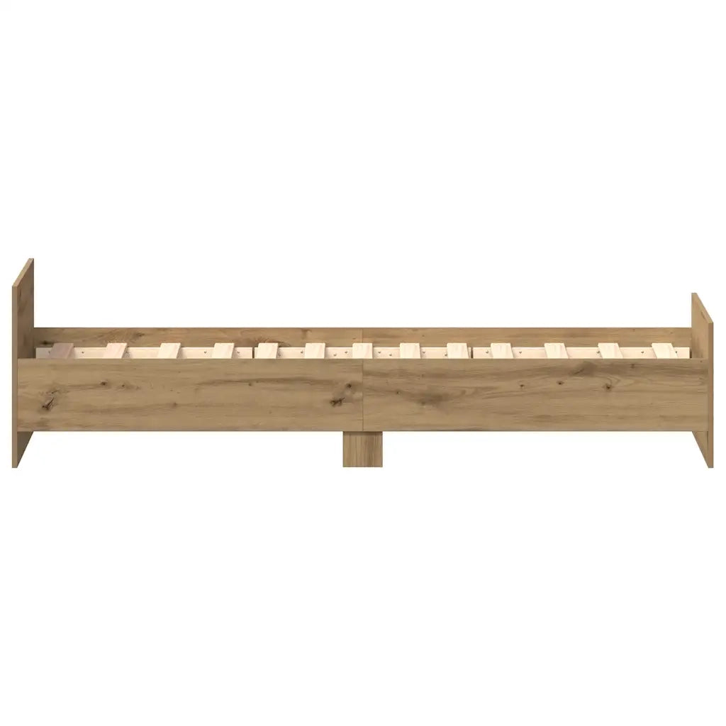 Giroletto senza Materasso Rovere Artigianale 75x190 cm