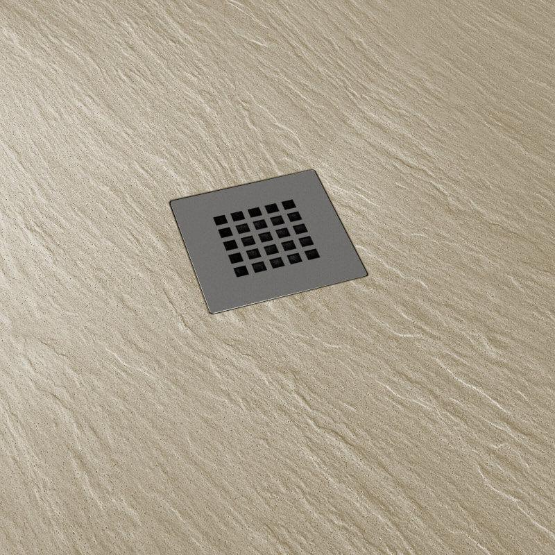 Piatto Doccia in Pietra 90x120 cm Pedrinelli Ardesia Stone Side Sabbia