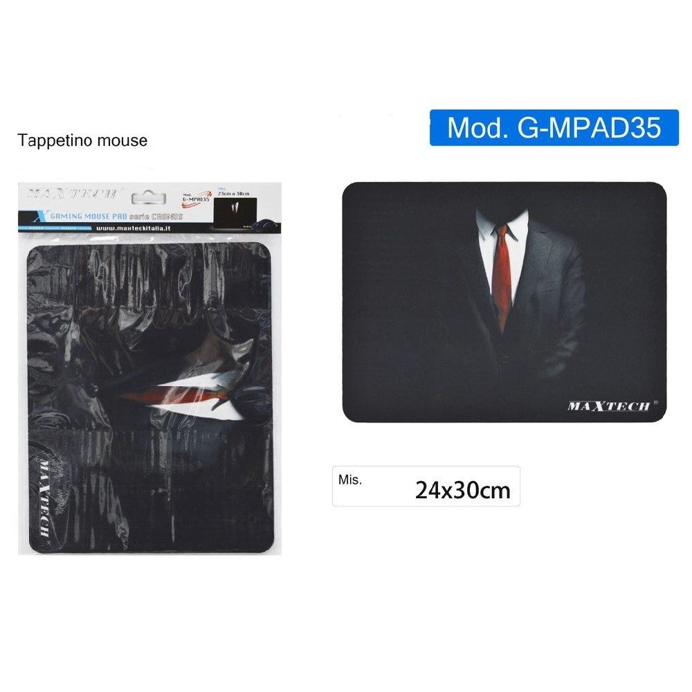 Trade Shop - Tappetino Mousepad Tappeto Poggiapolso Gaming Laptop Antiscivolo Smoking G-mpad35 -