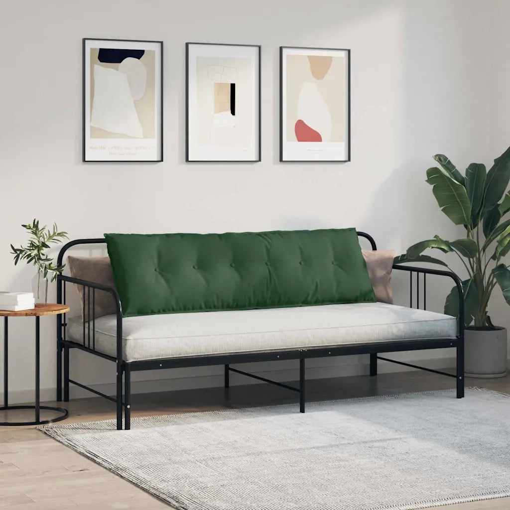 Cuscino per Schiena | Cuscino dorsale Verde Giungla 160 x 50 cm Tessuto in Cords