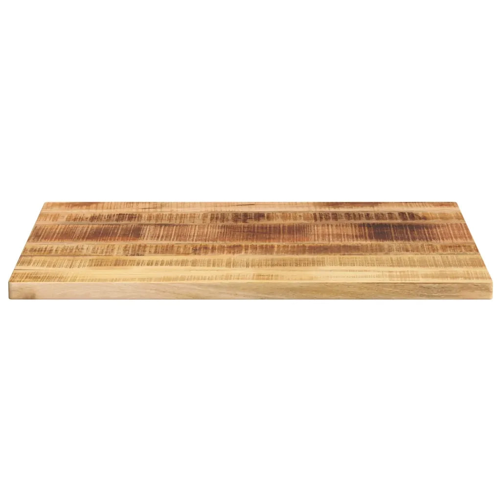 Piano per Tavolo 70x50x3,8 cm Rettangolare Legno Mango Grezzo 371393