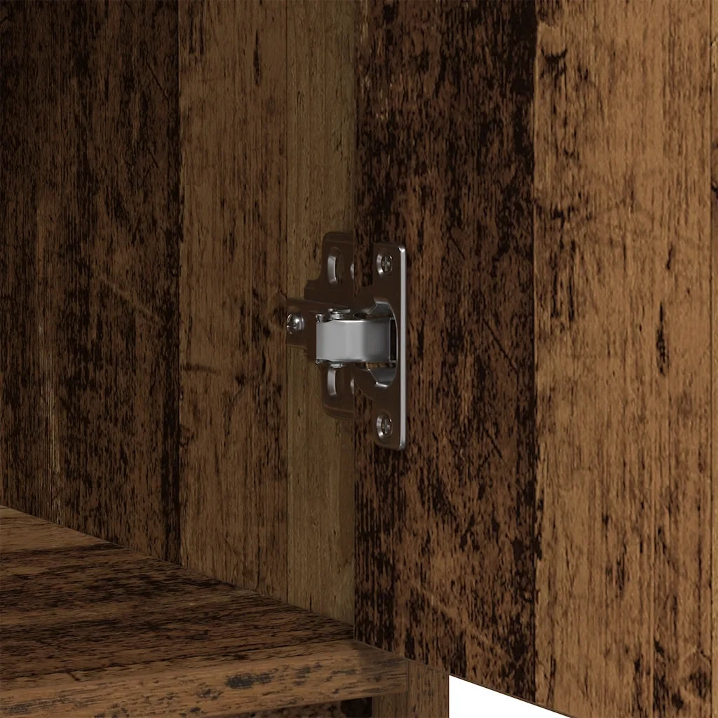 Credenza con Cassetti e Ante Legno Antico 73x31x90 cm