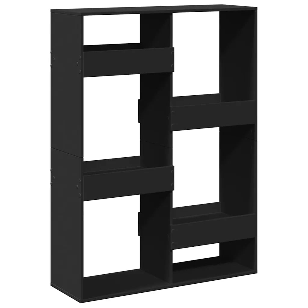 Divisorio Ambienti | Divider per stanze | Paravento Nero 100x33x135 cm in Truciolato