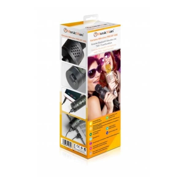 Microfono karaoke bt-x35 oro - 4611