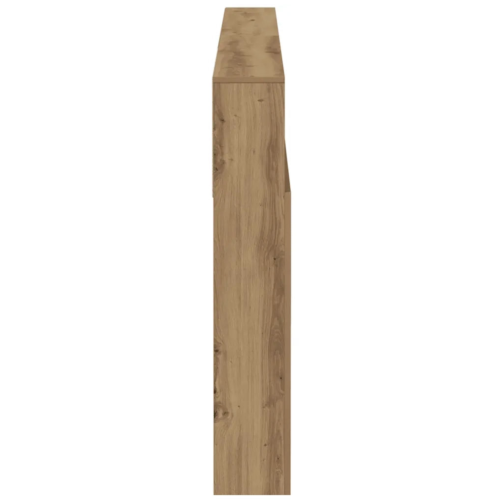 Testiera Contenitore-Testata contenitore Rovere Artigianale 200x19x103,5 Truciolato