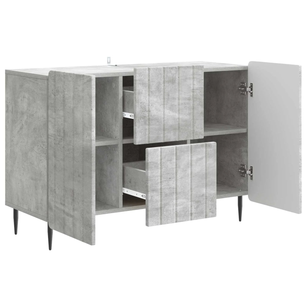 Credenza Grigio Cemento 89 x 34,5 x 62 cm Legno ingegnerizzato 894428