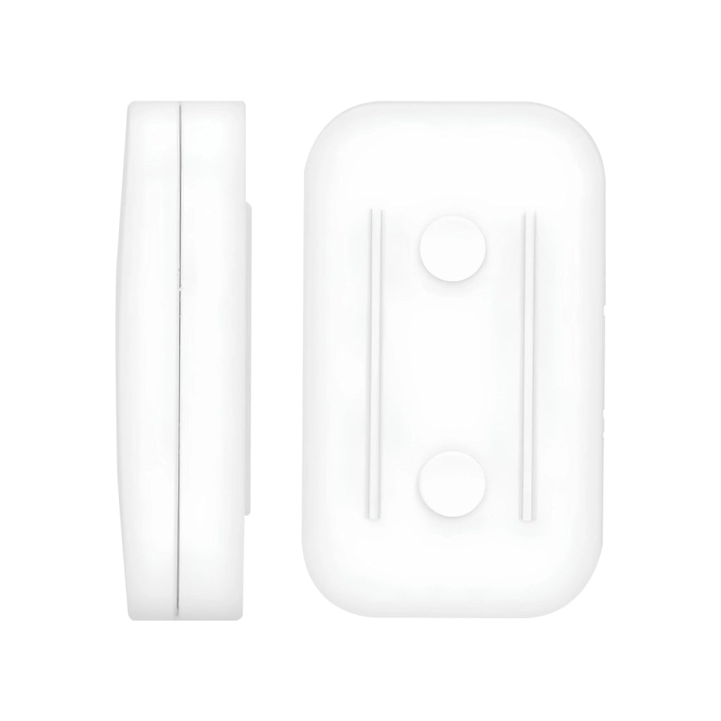 Campanello Senza Fili con Ricevitore Impermeabile IP56 Portata 200m 52 Melodie Bianco Alecto