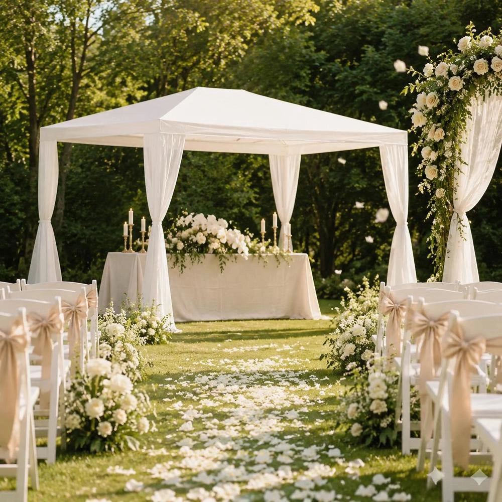Party Tent 3x4 M White