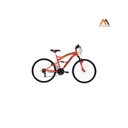 BICICLETTA 'FULL SUSPENSION' GIRARDENGO 26 - verde/nero