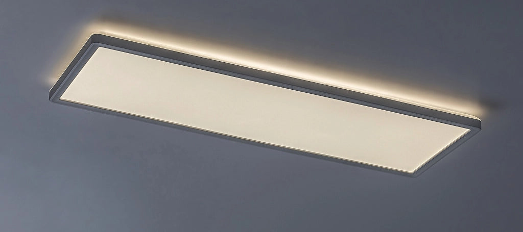Plafoniera LED rettangolare 58x20cm 22W 4000K bianca