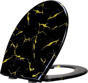 meccanismo di chiusura I di alta qualità - coperchio di wc con chiusura rapida per una facile pulizia, coperchio wc in duroplasto