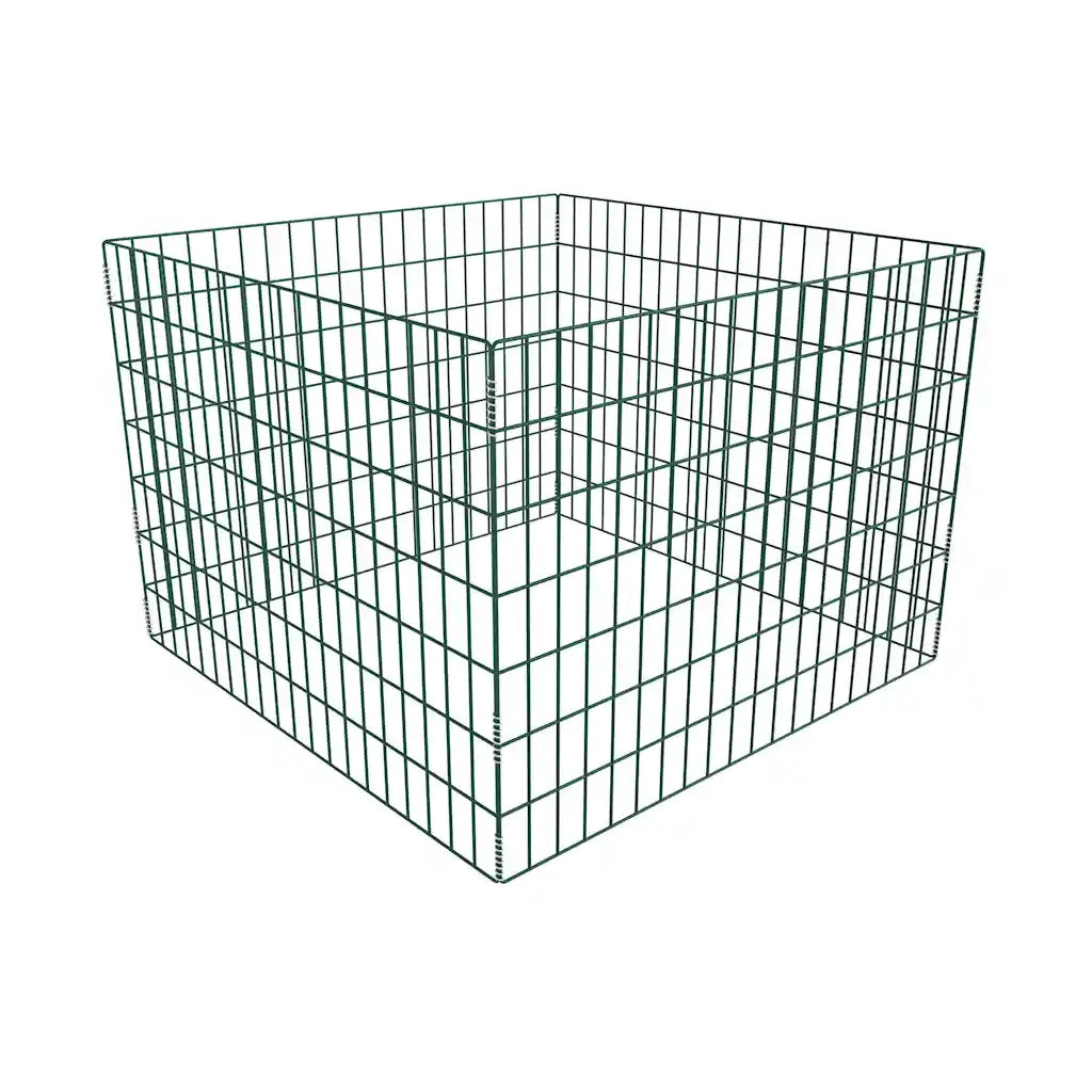 Compostiera da Giardino Quadrata a Rete 100 x 100 x 70 cm cod mxl 51004