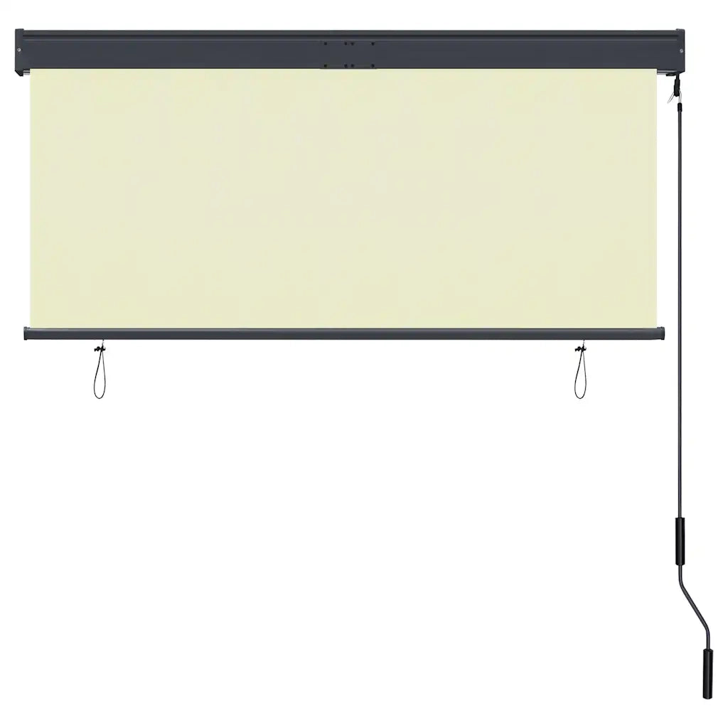Tenda a Rullo per Esterni 140x250 cm Crema 145971