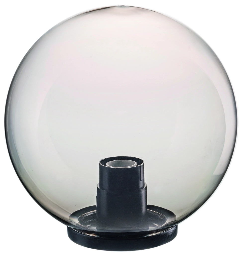 LAMPADA DIFFUSORE GLOBO Ø cm. 25 con base col. Fumè 2.00 pz