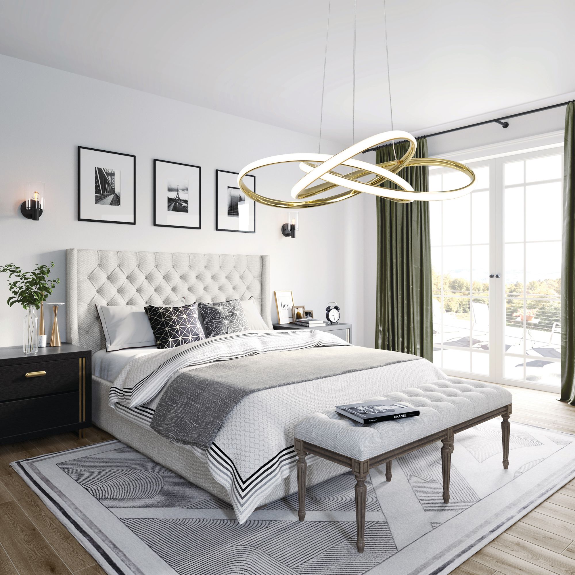 Lampada Led App815-cp Node Gold