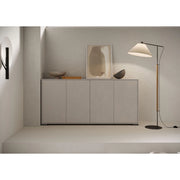 Madia moderna 4 ante 172x40x83 cm Lumina - Cashmere