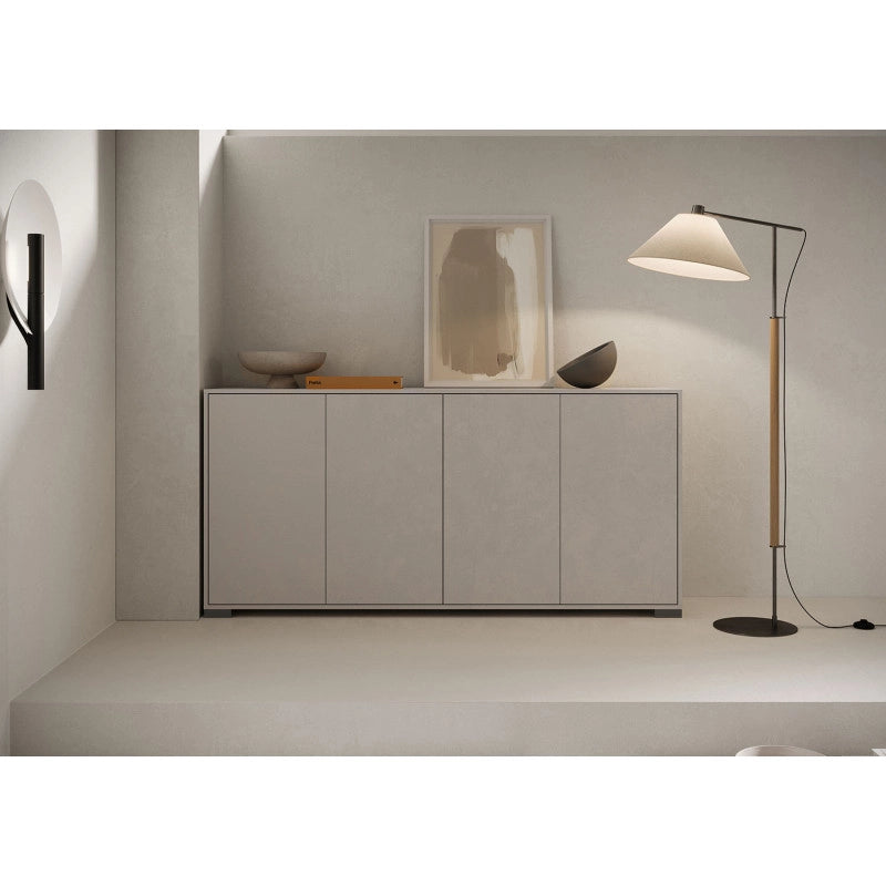 Madia moderna 4 ante 172x40x83 cm Lumina - Cashmere