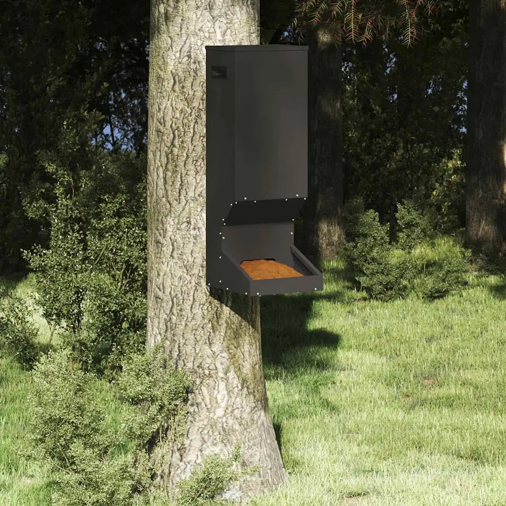 Mangiatore per cervi Nero 28 x 30 x 80 cm CFW7602295