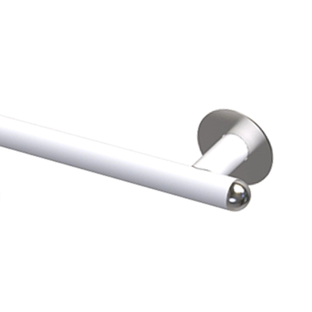 Maniglia di sicurezza disabili cm60 destra giotto inox bianco opaco