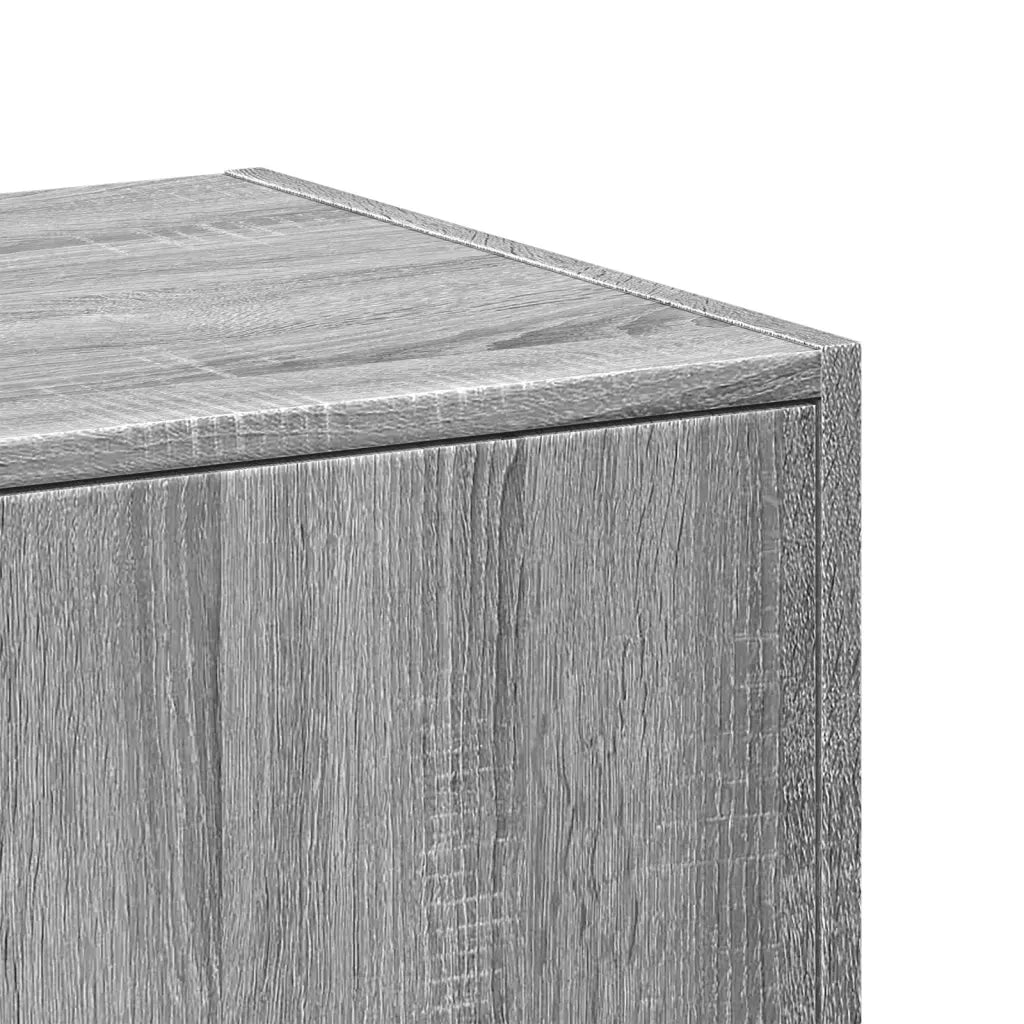 Armadietto da Farmacia Grigio Sonoma 30x41x174,5 cm Truciolato 3309632