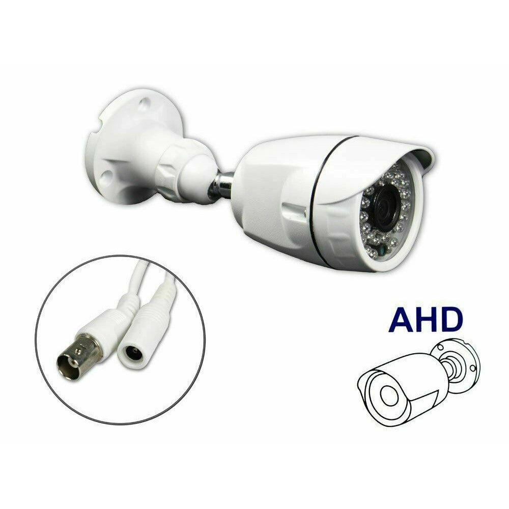Trade Shop - Telecamera Camera Ahd 1080p Videosorveglianza Infrarossi 36 Led 2.0mpx 3,6mm 6356ahd -