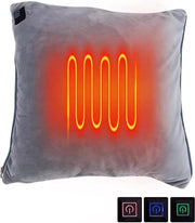 Sierkussen riscaldante - Riscaldato - Riscaldamento - Cuscino - Portatile - Elettrico - 3 Impostazioni di temperatura - 42 x 42 x 3 cm