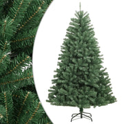 Albero di Natale Artificiale Incernierato con Base Verde 120 cm